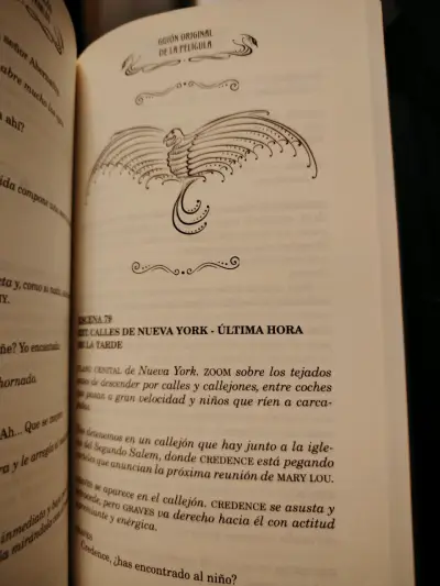 Libro Animales Fantásticos Guion Original - miniatura 2