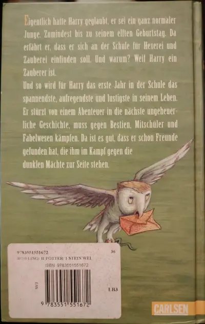 Libro Harry Potter und der Stein der Weisen - miniatura 2
