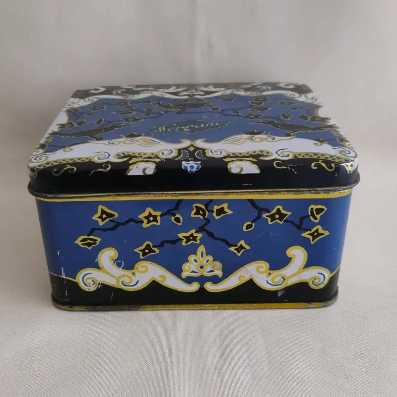 Caja metálica decorativa vintage Serrano - 4