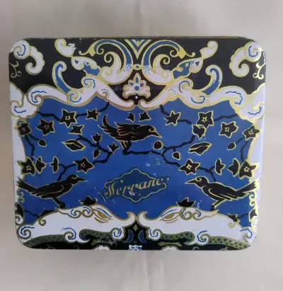 Caja metálica decorativa vintage Serrano - miniatura 5