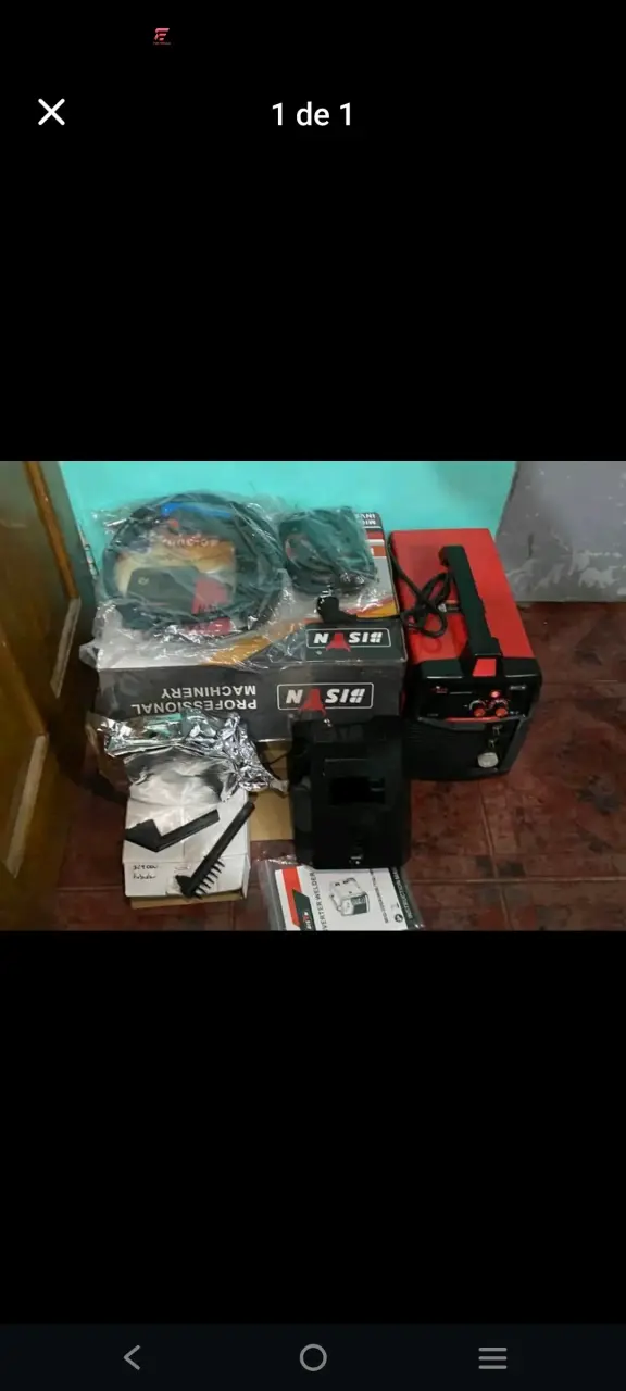 Soldadora inverter Bison profesional