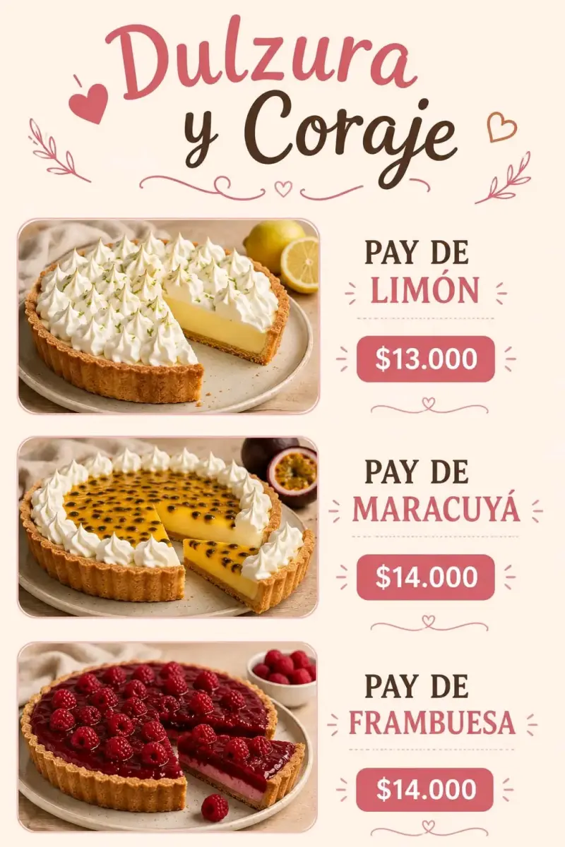 Pay de limón artesanal