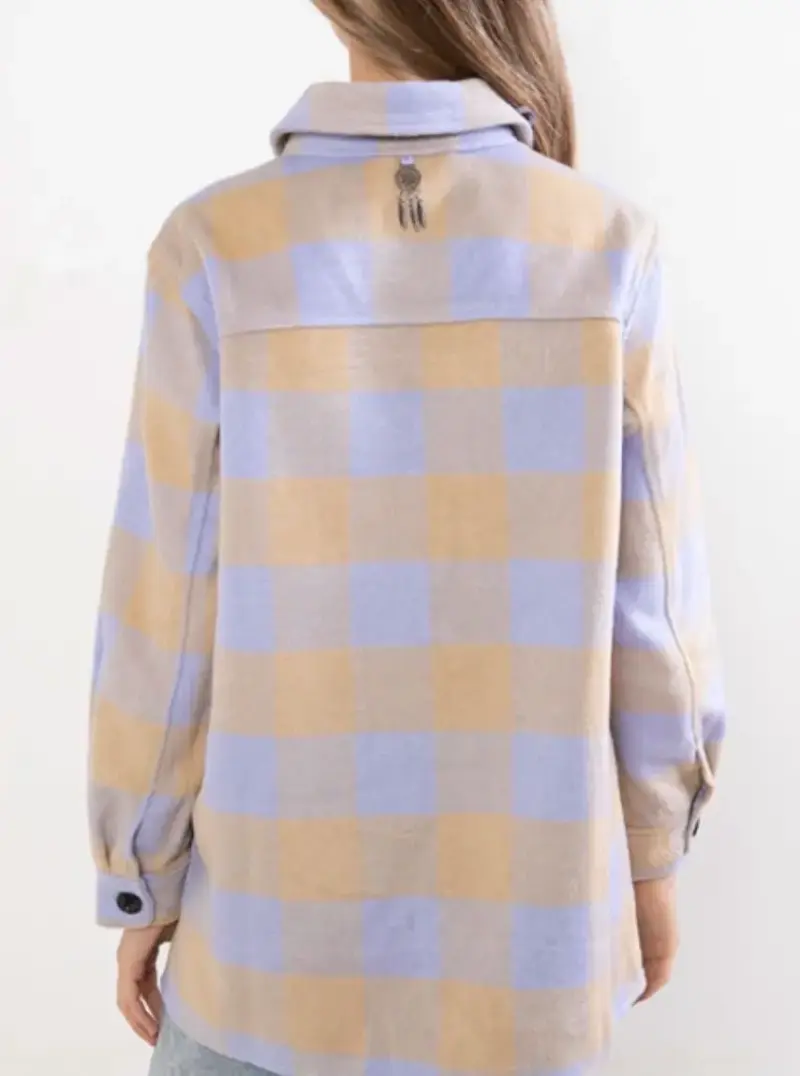 Chaqueta estilo sobrecamisa mujer - 2