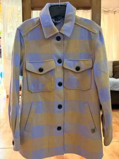Chaqueta estilo sobrecamisa mujer - miniatura 4