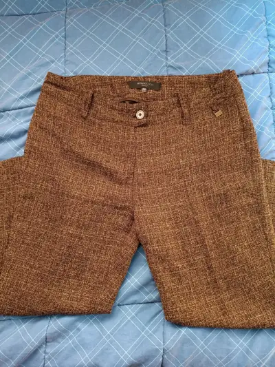 Pantalones marrones Stefanococci elegantes - miniatura 1