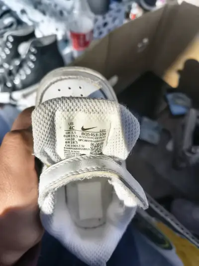 Zapatillas Nike para niños color blanco - miniatura 3