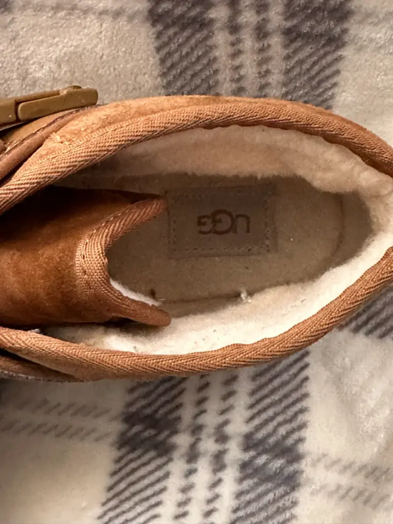 Botines de gamuza marrón con forro cálido - 3