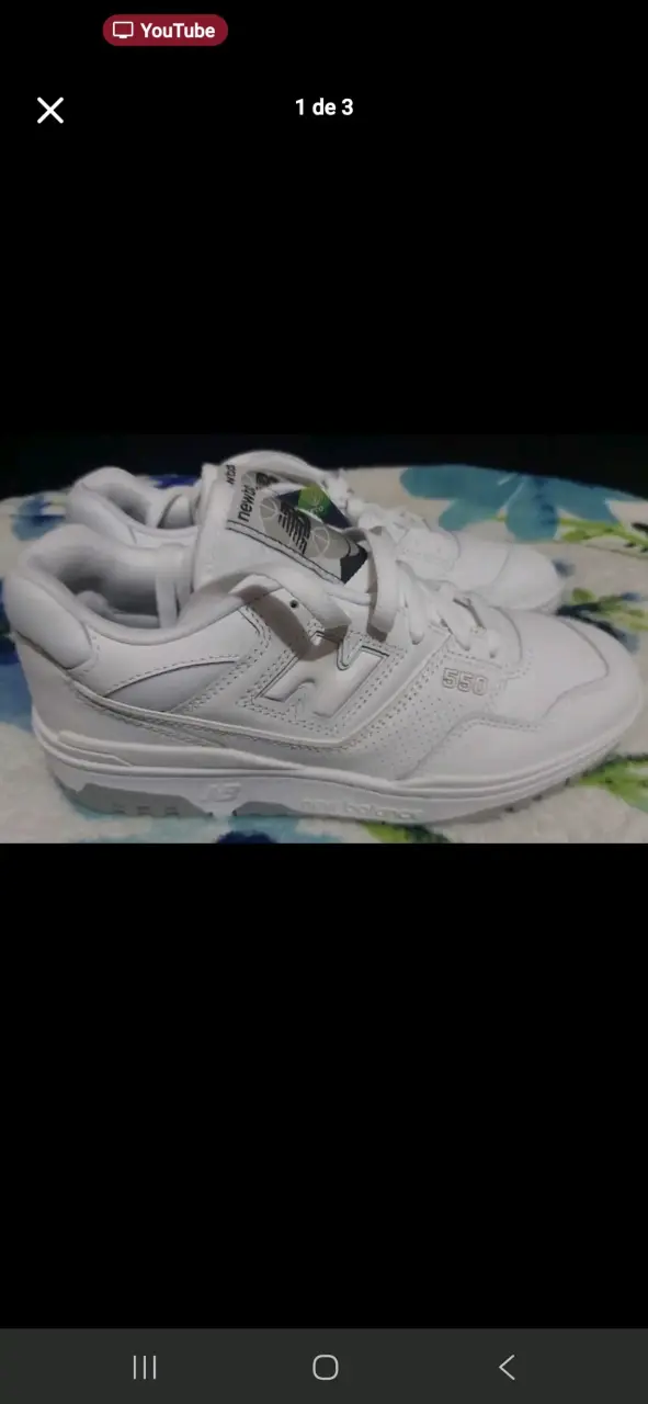Zapatillas New Balance 550 blancas - 1