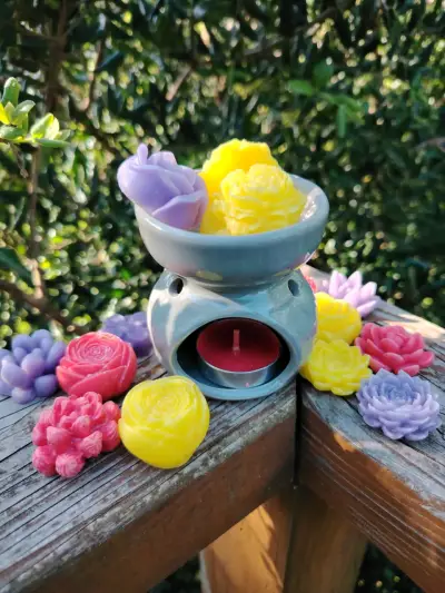 Difusor de aromas con wax melt aromáticos - miniatura 3