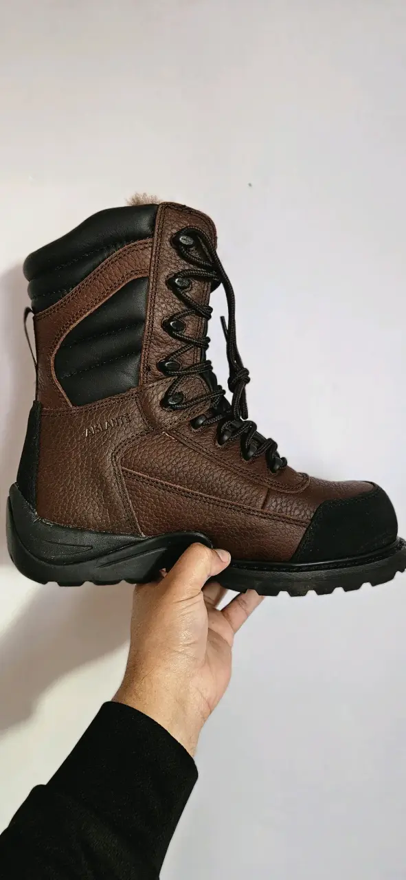 Botas de cuero marrón Aslante - 1