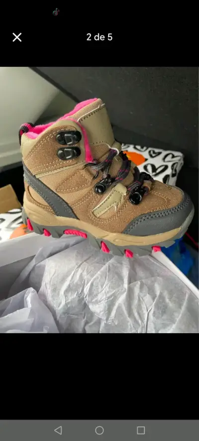 Botines outdoor para niños forradas - miniatura 1