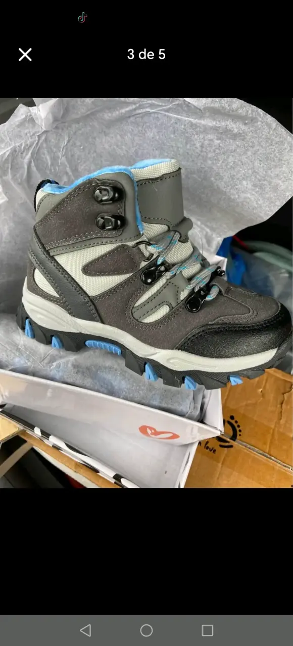 Botines outdoor para niños forradas - 2