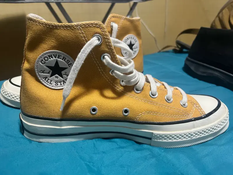 Zapatillas Converse All Star amarillas - 4
