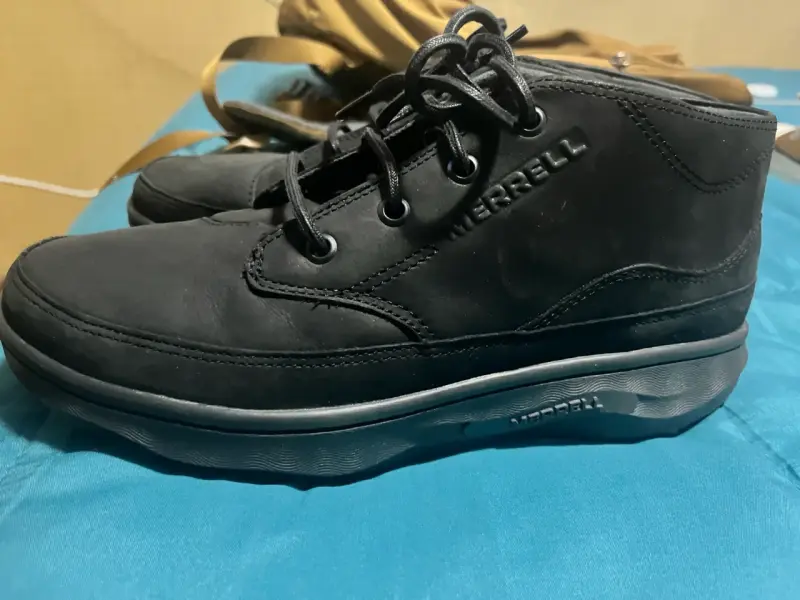 Botas Merrell negras de cuero - 1