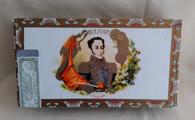 Caja de puros Bolívar Habana decorativa - 3