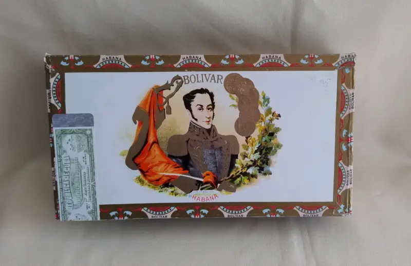 Caja de puros Bolívar Habana decorativa - 5