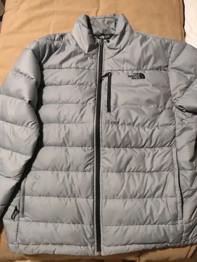 Chaqueta acolchada The North Face gris - miniatura 1
