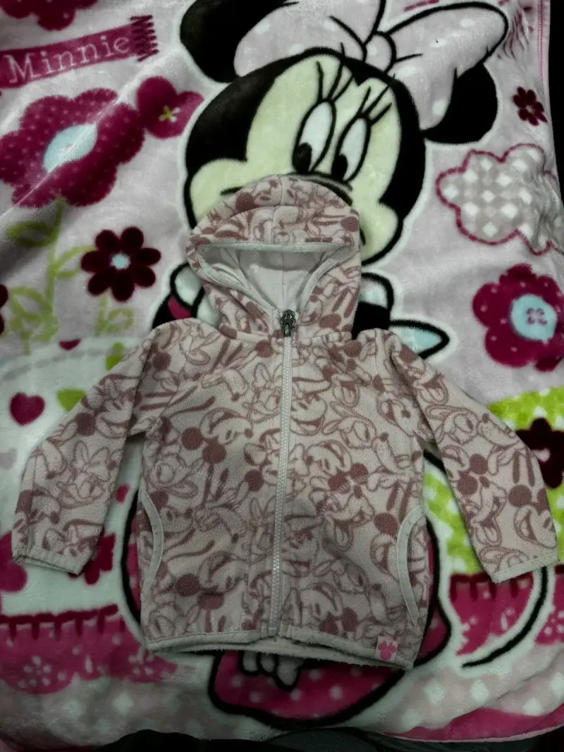 Chaqueta polar infantil Minnie Mouse
