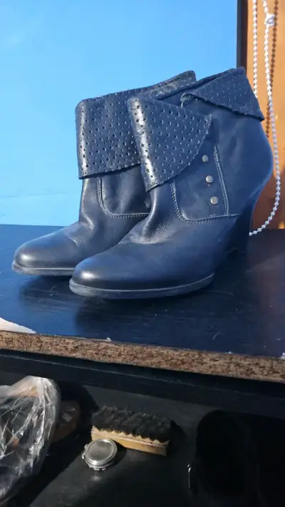 Botines Albano de cuero - miniatura 1