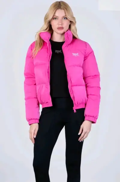 Chaqueta acolchada Everlast rosa mujer - miniatura 3