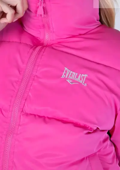 Chaqueta acolchada Everlast rosa mujer - miniatura 4