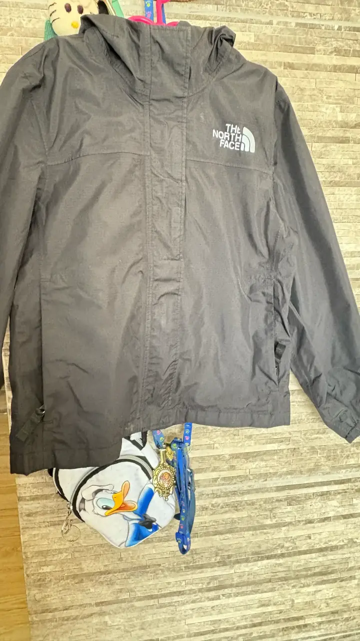 Chaqueta impermeable The North Face negra - 1