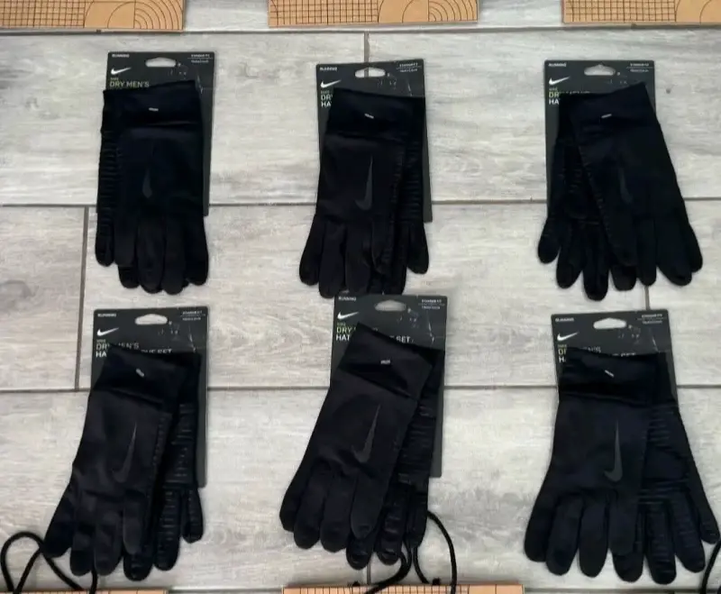 Guantes deportivosnegros para running - 2