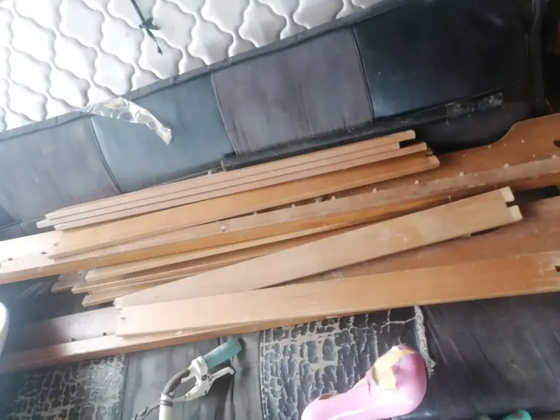 Partes de cama de madera para ensamblar - 2