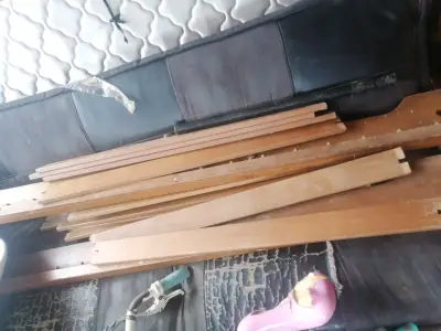 Partes de cama de madera para ensamblar - miniatura 2