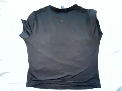Polera negra con diseño Los Ángeles talla M - miniatura 4