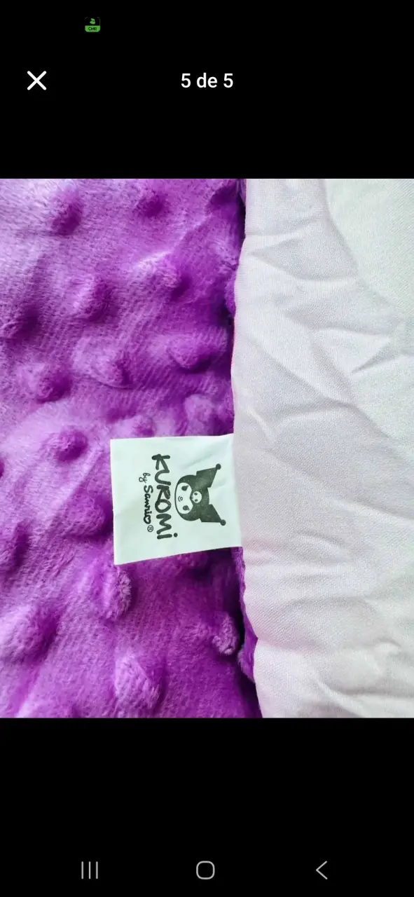 Plumón con sherpa Hello Kitty y Kuromi - 3