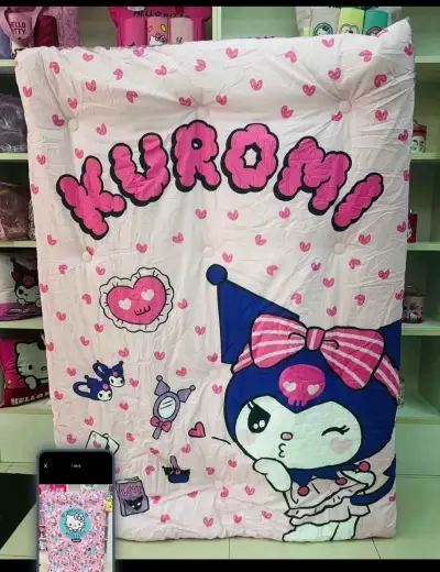 Plumón con sherpa Hello Kitty y Kuromi - miniatura 4