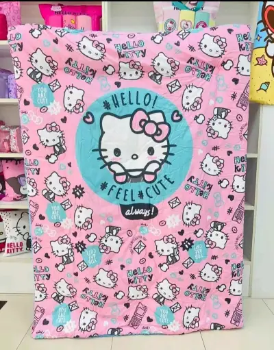 Plumón con sherpa Hello Kitty y Kuromi - miniatura 5
