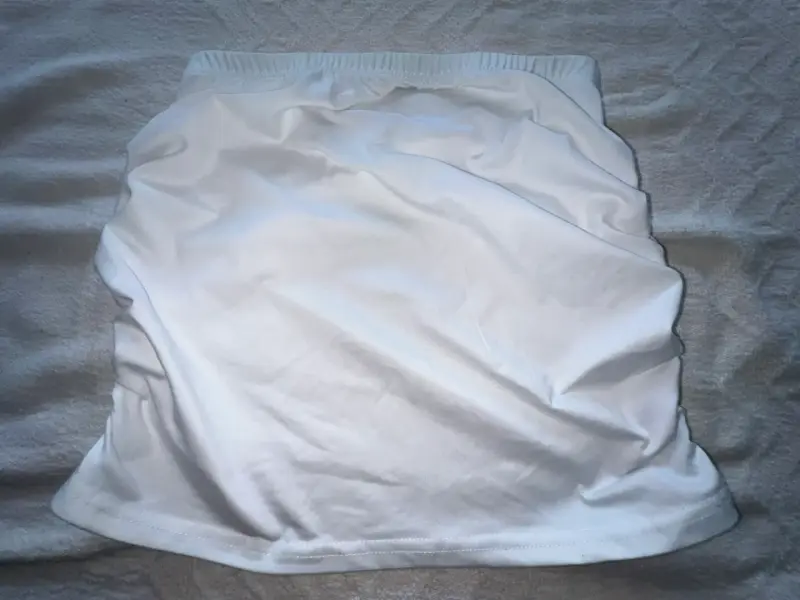 Falda blanca elástica talla M - 2