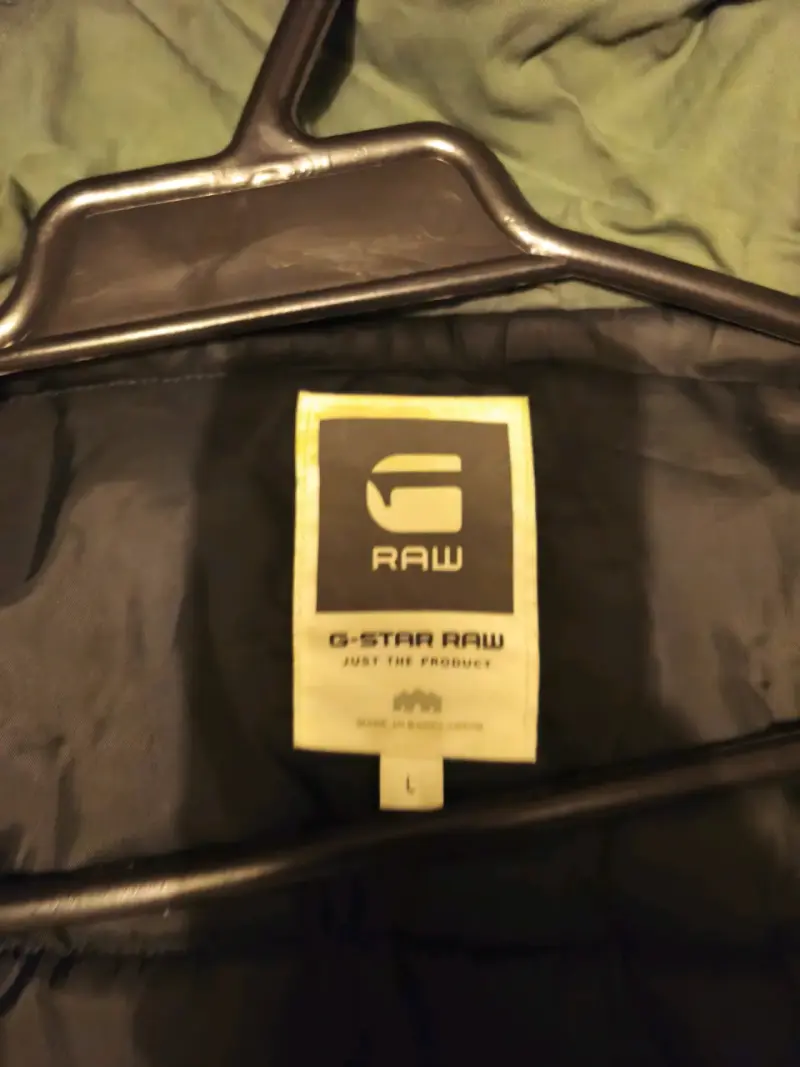 Parka Raw G-Star verde petróleo - 3