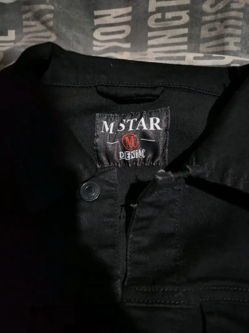 Chaqueta de mezclilla negra M Star - 2