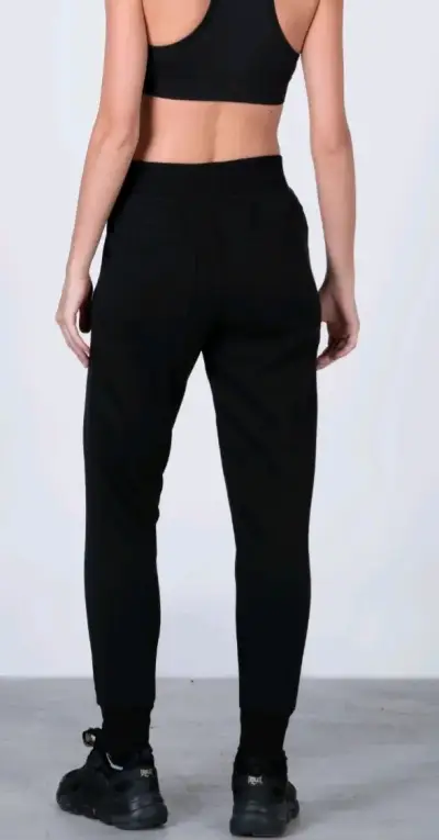 Pantalones deportivos negros Everlast para mujer - miniatura 2