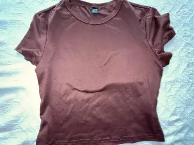 Polera marrón para mujer talla M - miniatura 1