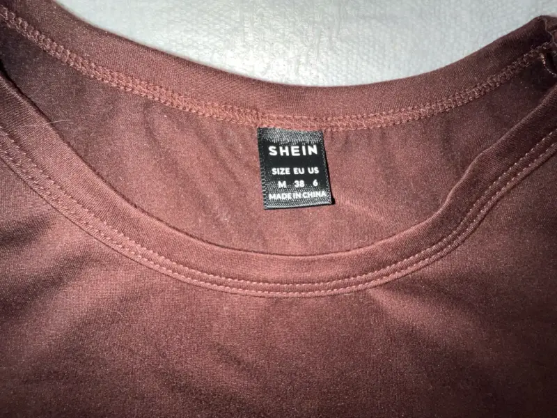 Polera marrón para mujer talla M - 2