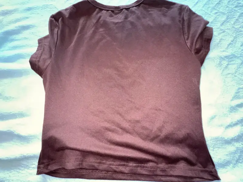 Polera marrón para mujer talla M - 3