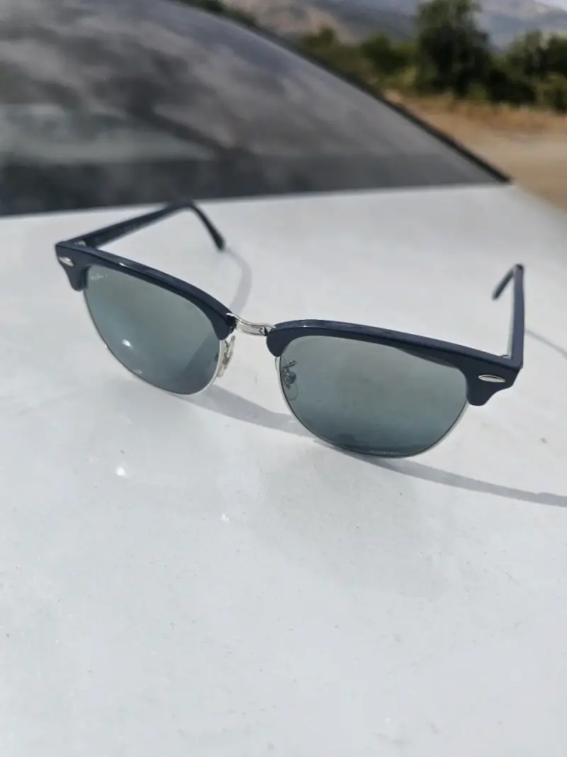 Gafas de sol Ray-Ban polarizadas marco azul - 5