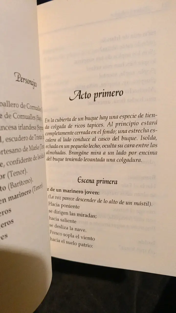Libro Tristán e Isolda de Richard Wagner - 3