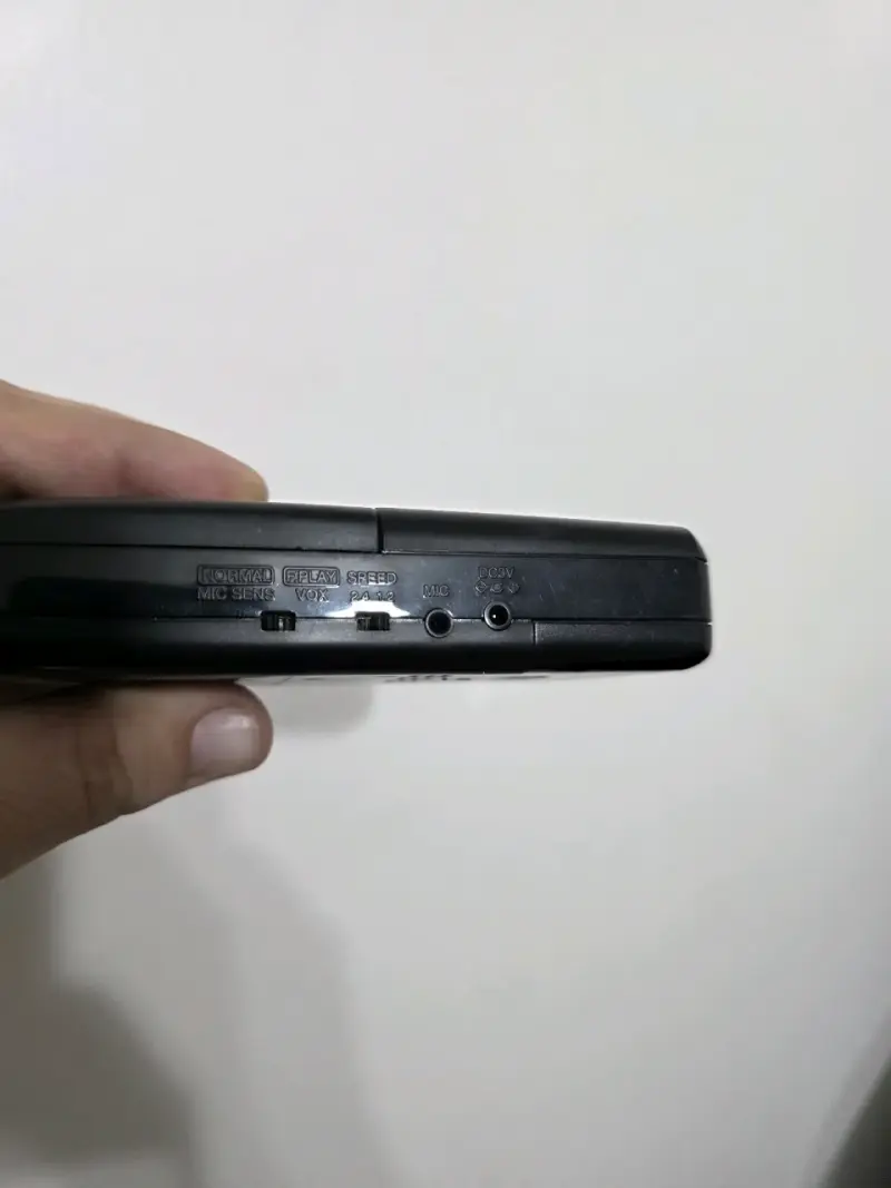 Grabadora Vintage microcassette Optimus Micro-37 - 5