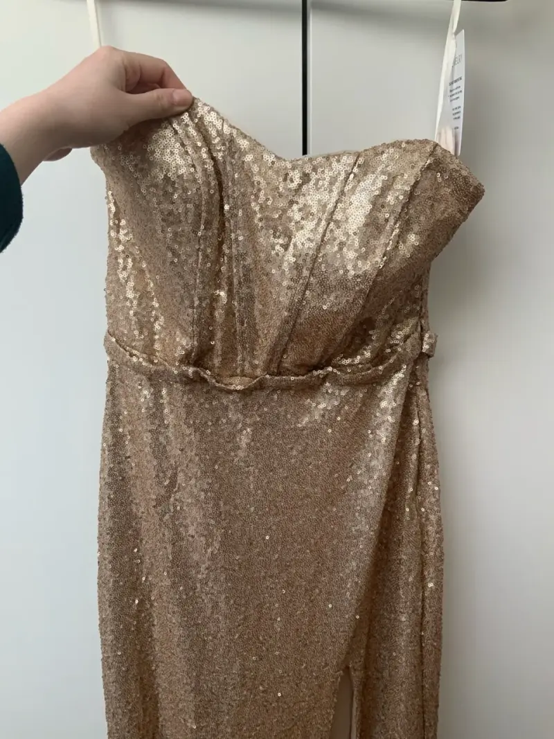 Vestido Nuevo alta costura lentejuelas - 2