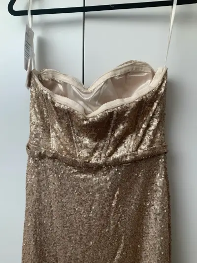 Vestido Nuevo alta costura lentejuelas - miniatura 3