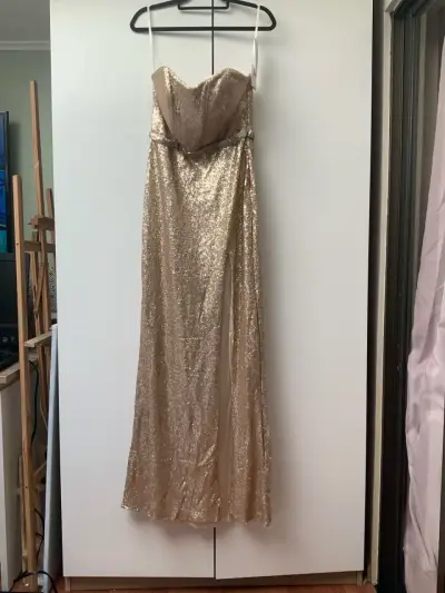 Vestido Nuevo alta costura lentejuelas - miniatura 4