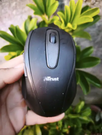 Mouse inalámbrico Trust ergonómico negro - miniatura 1