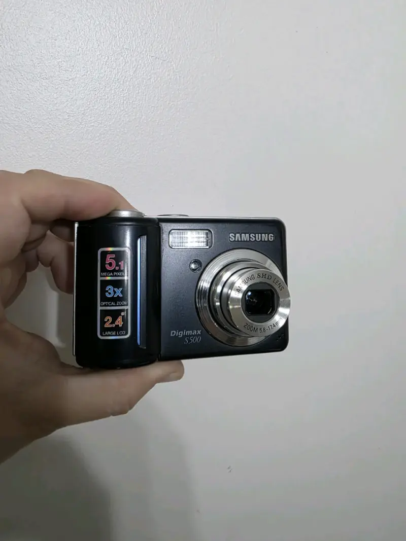Cámara Vintage Samsung Digimax S500 5.1MP - 1