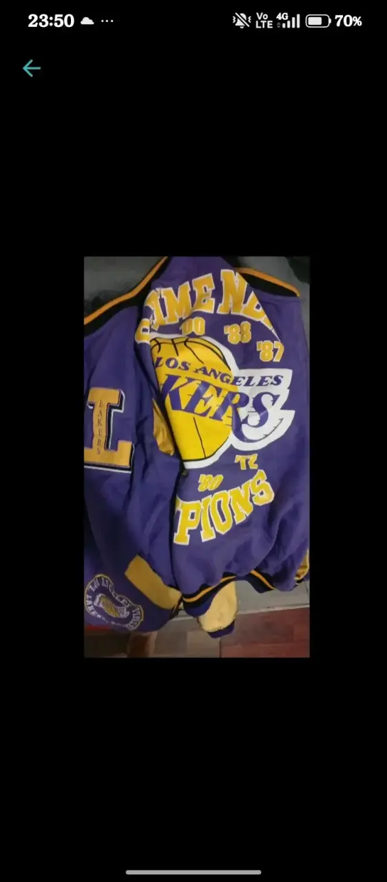 Chaqueta vintage Los Angeles Lakers