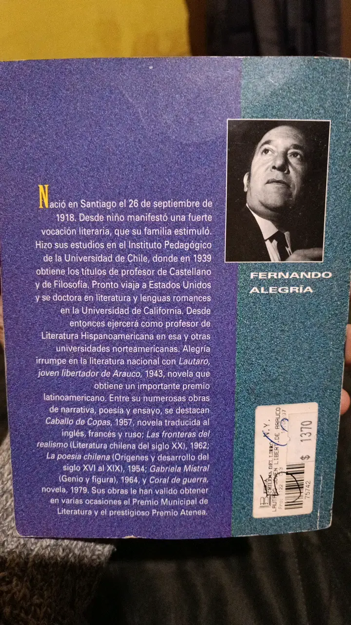 Libro 'Lautaro, joven libertador de Arauco' - 2
